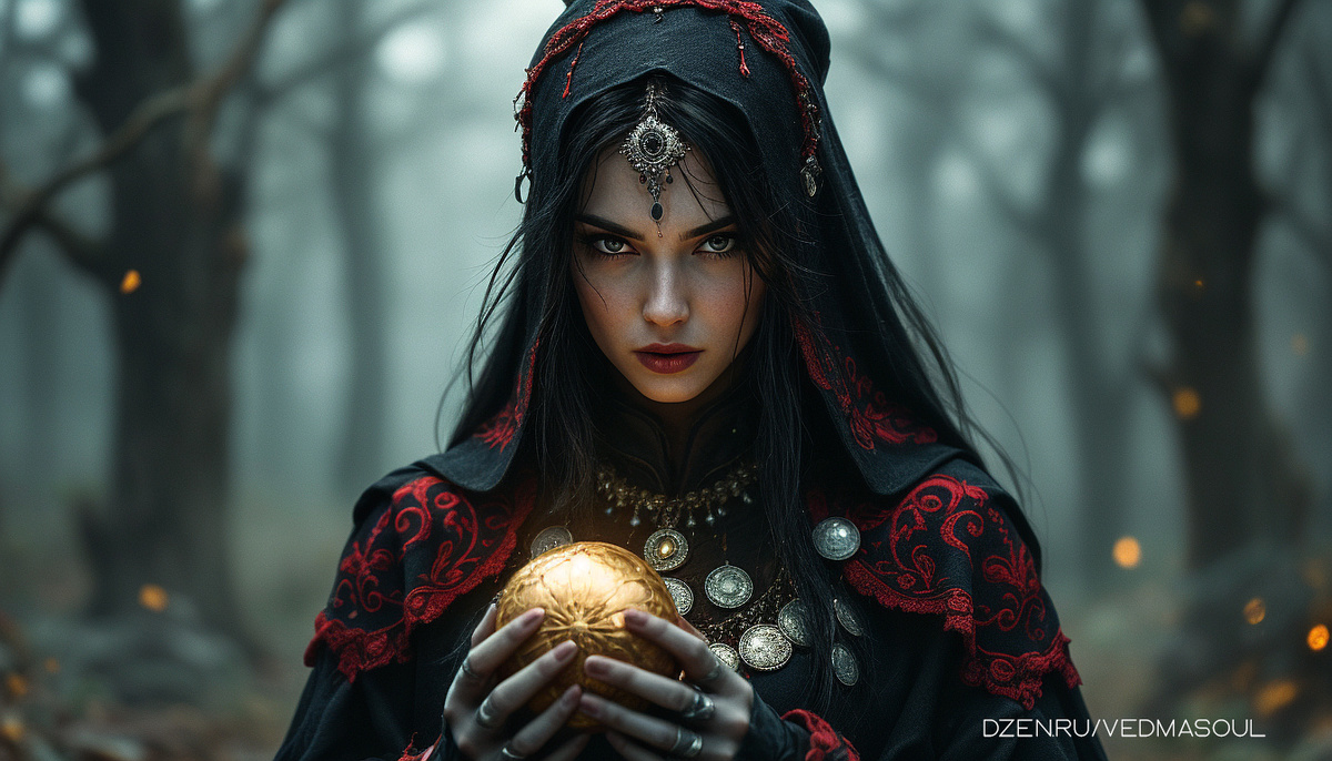Авторское изображение @vedmasoul. Cгенерировано ИИ. Защита от порчи, амулет от порчи