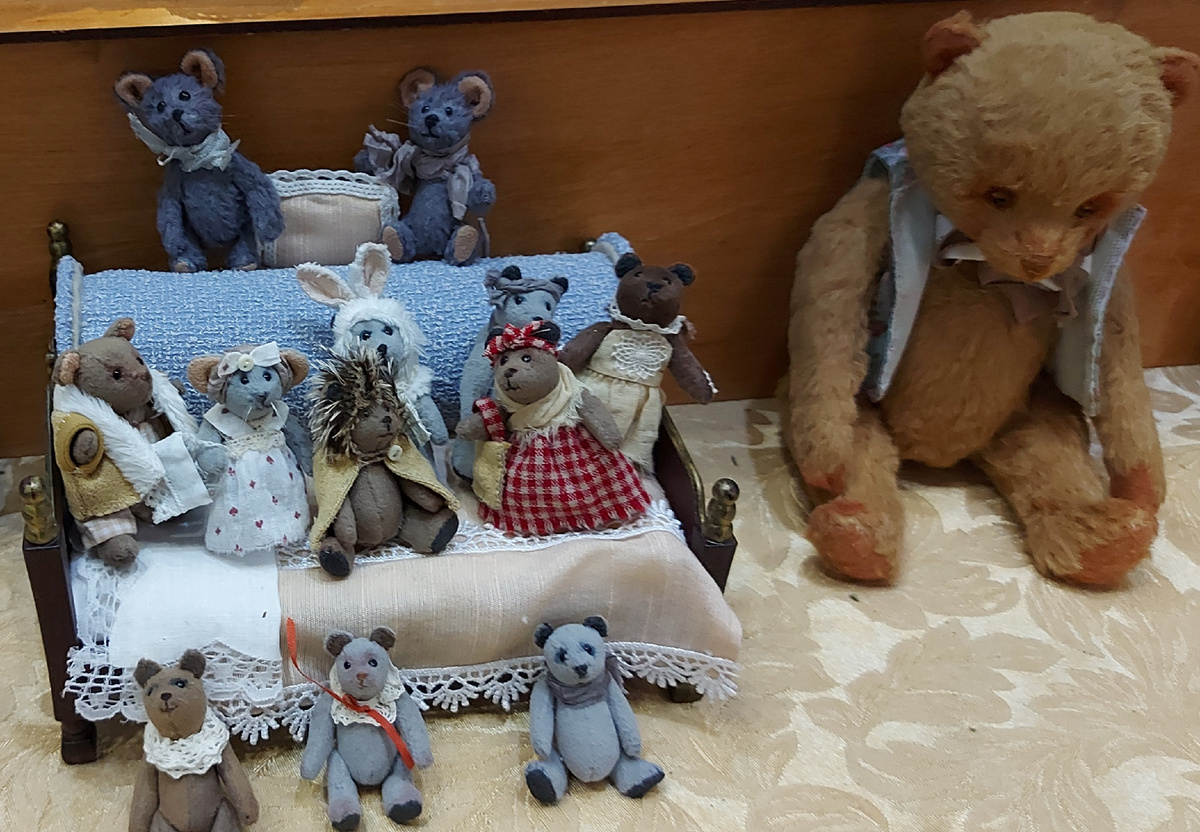 Выставка кукол и мишек Тедди в Москве. Фото автора