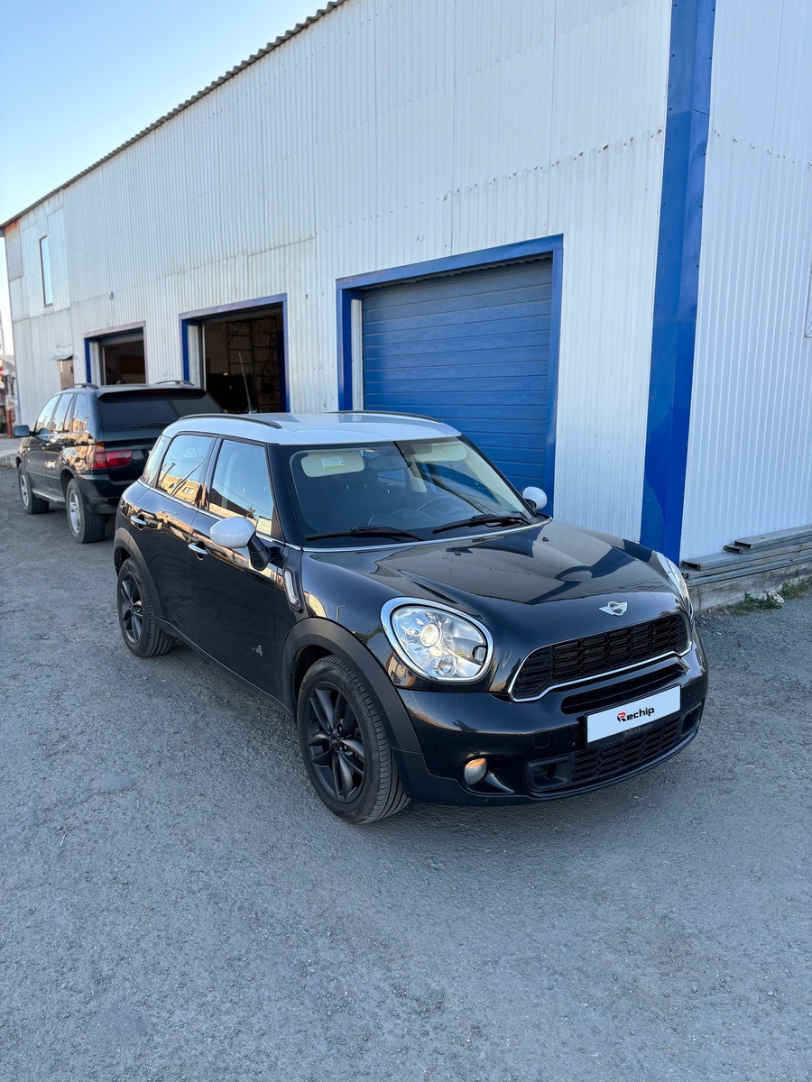 Чип тюнинг Mini Countryman 1.6T 184 л. с. / 240 Нм N14B16A All4 R60