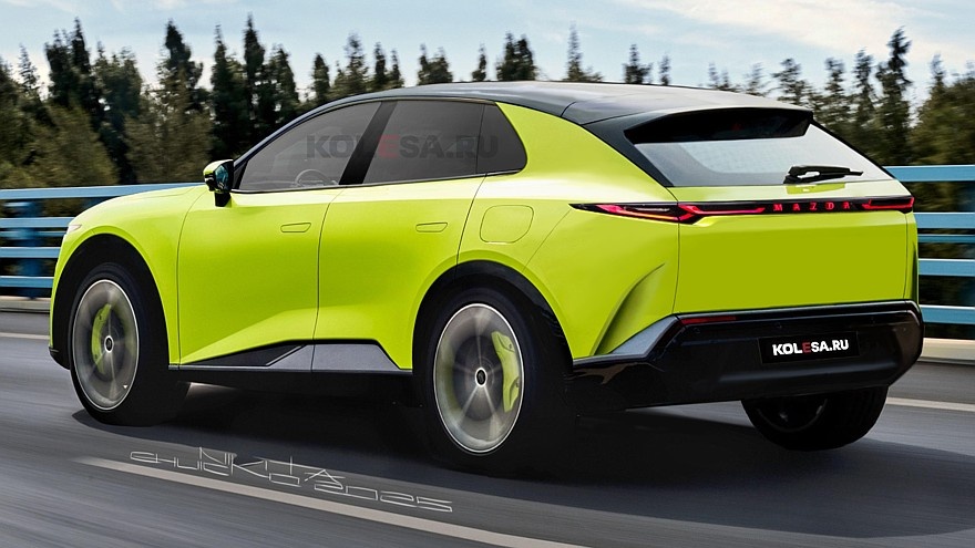    Рендеры нового кроссовера Mazda CX-6e