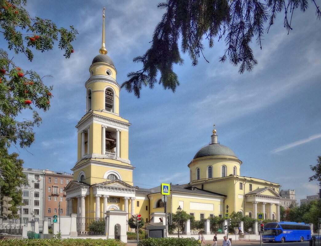 храм "Большое Вознеение" у Никитских ворот г. Москвы