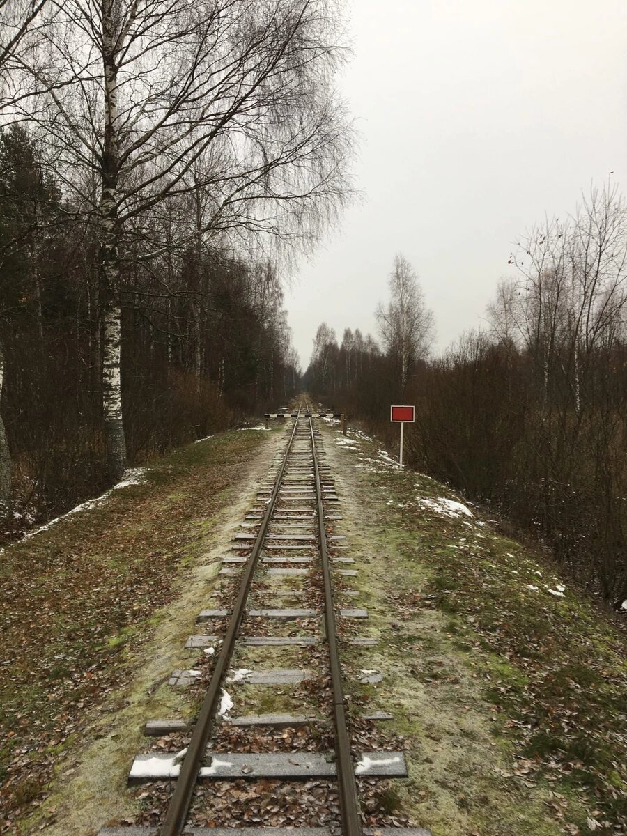  Узколейная ветке для  ручной дрезины