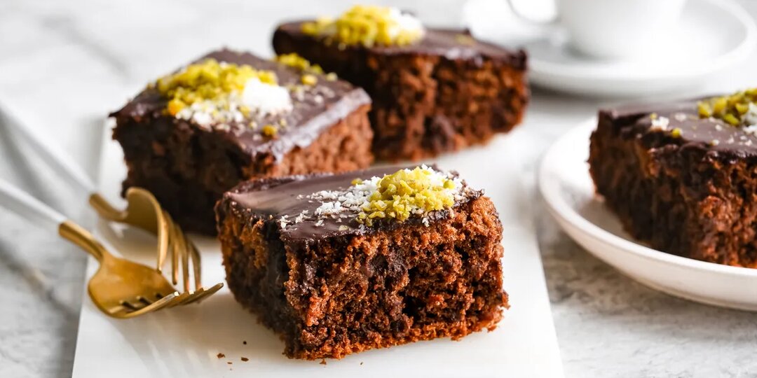 Турецкий шоколадный мокрый кекс, пошаговый рецепт с фото на 535 ккал