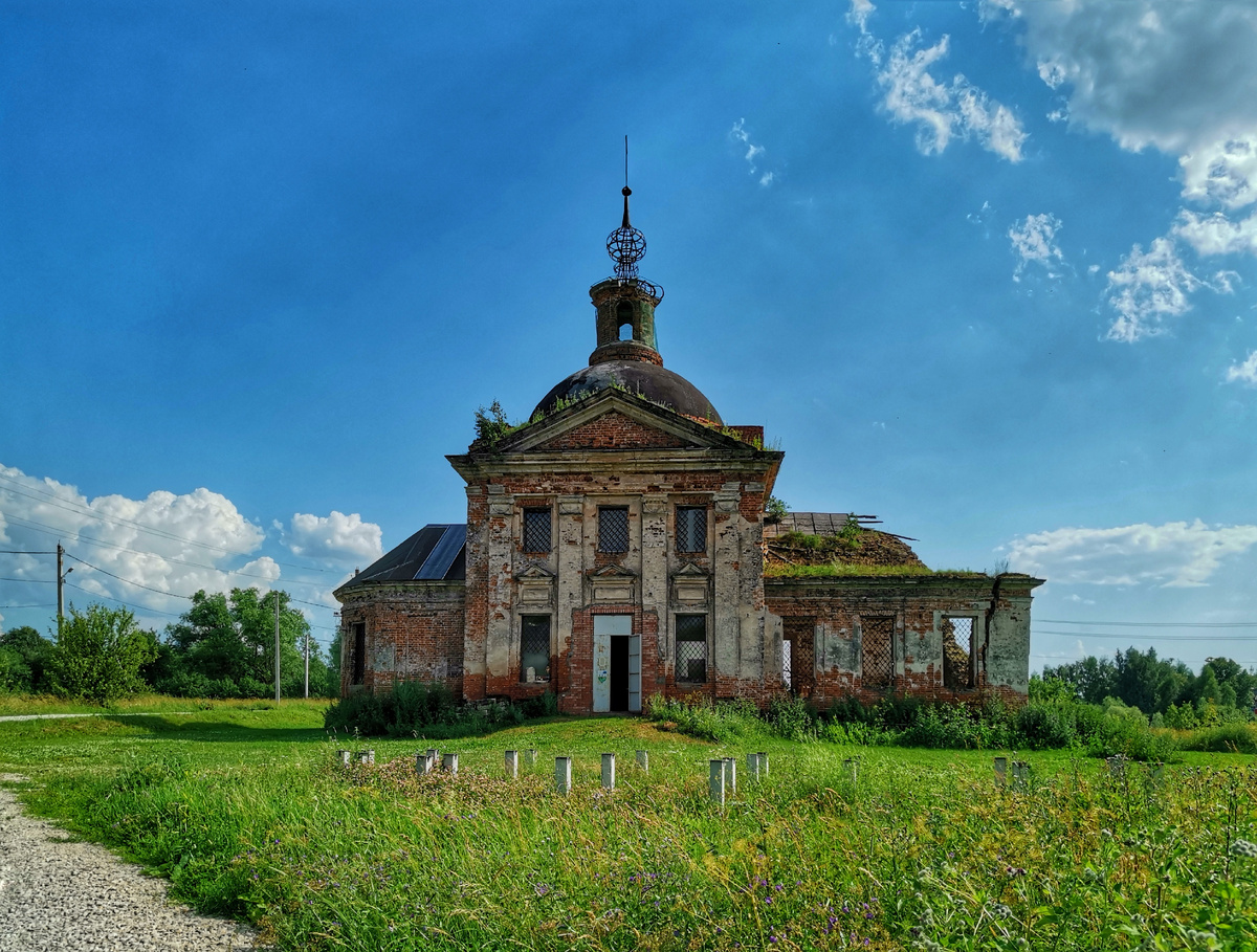 Лаптево Тульской области, Никольская церковь (1797)
