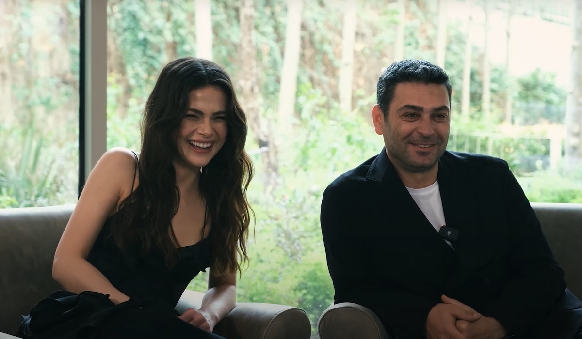 Синем Унсал и Озан Акбаба (скриншот видео интервью для ALEM)