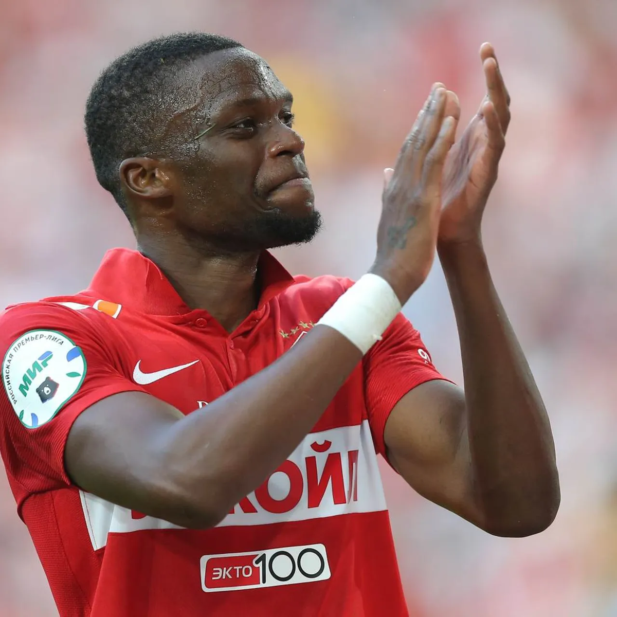 Люксембургский полузащитник московского "Спартака" Кристофер Мартинс. Фото из интернета.