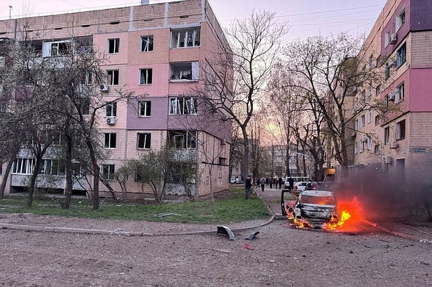   Фото: Governor of Dnipropetrovsk Regional Military Civil Administration Serhiy Lysak via Telegram / Handout / Reuters