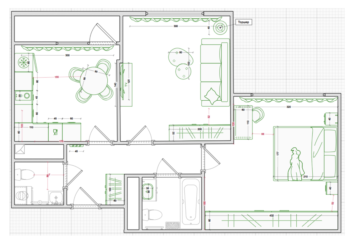 Планировка квартиры