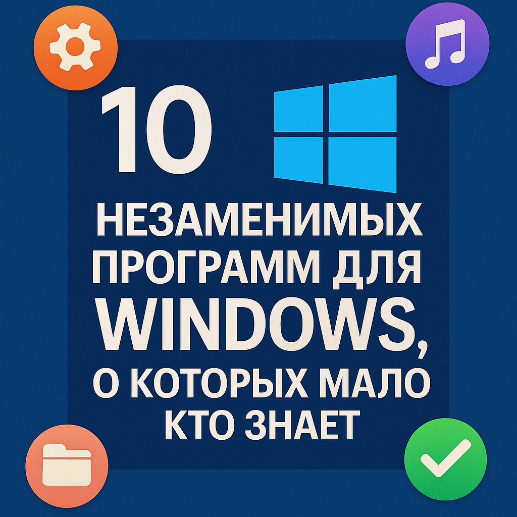 10 незаменимых программ для Windows, о которых мало кто знает