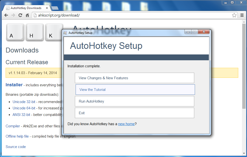 Программа AutoHotKey