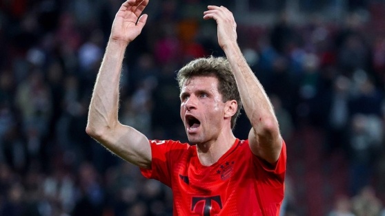    Томас Мюллер покинет "Баварию": футболист играл за мюнхенский клуб 25 лет © IMAGO/Revierfoto /imago-images.de /Global Look Press