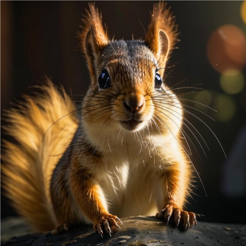 Начиная с XIX века образ белки всё больше привлекал внимание художников, которые восхищались красотой её меха, грациозностью и миниатюрностью.