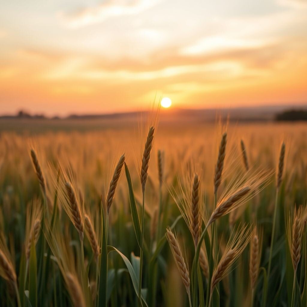 колосья полбы