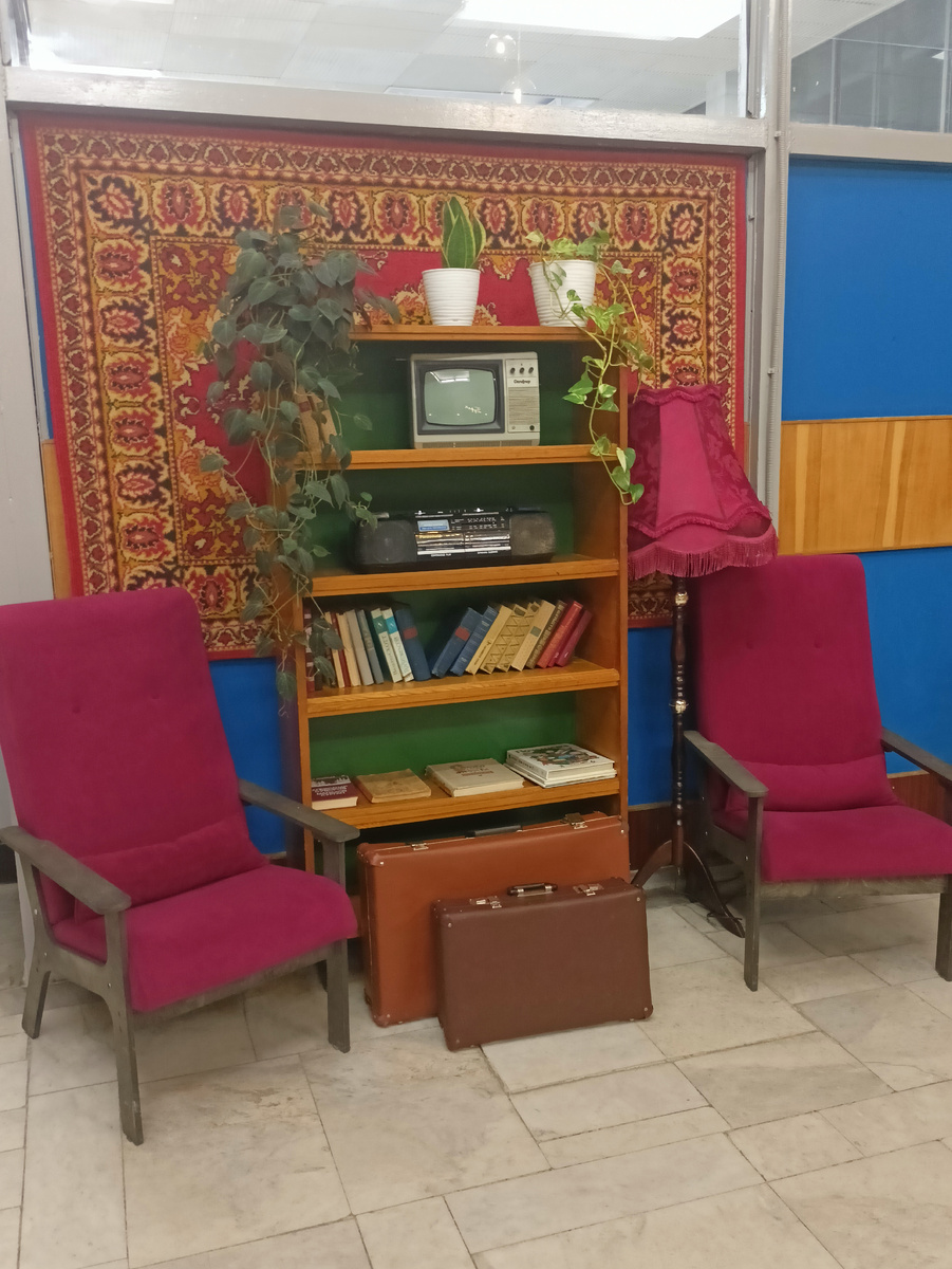 Фотозона в советском стиле 