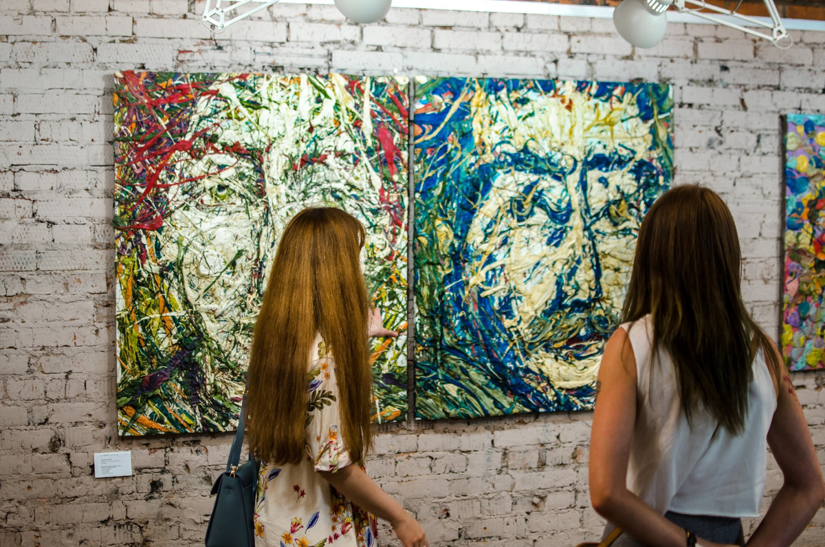 Персональная выставка картин художника Екатерины Лебедевой 