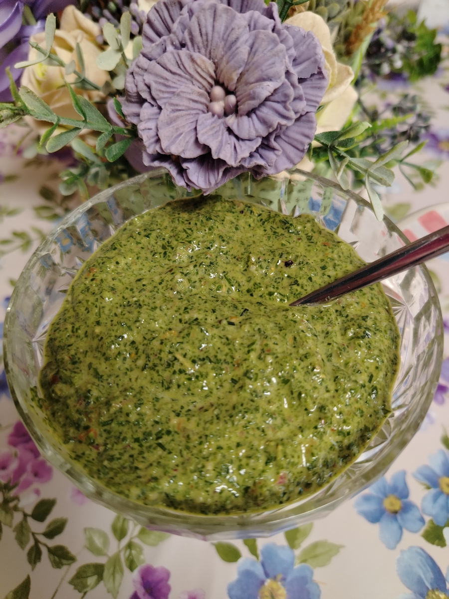 Зелёный соус 🌿