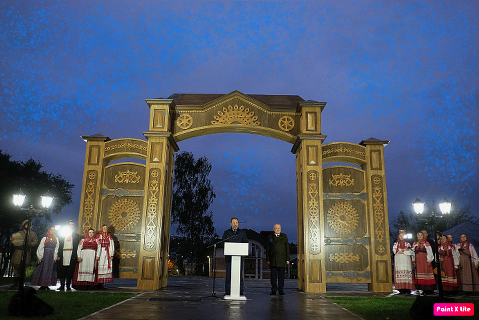 Ворота русского севера в обработке автора