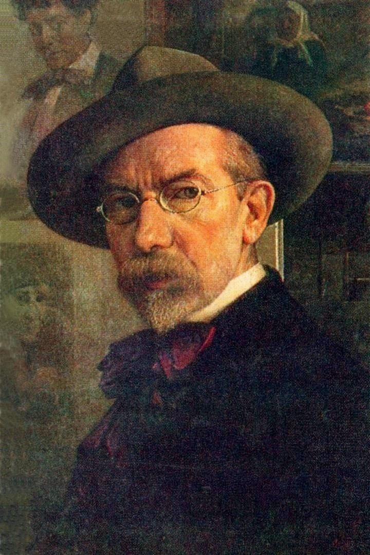 Юдель Пэн, автопортрет, 1922. Витебская картинная галерея. Витебск. Белоруссия. 