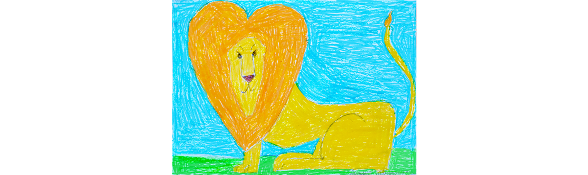 Рисунок ученика Школы иконописи для детей Екатерины Муравьевой