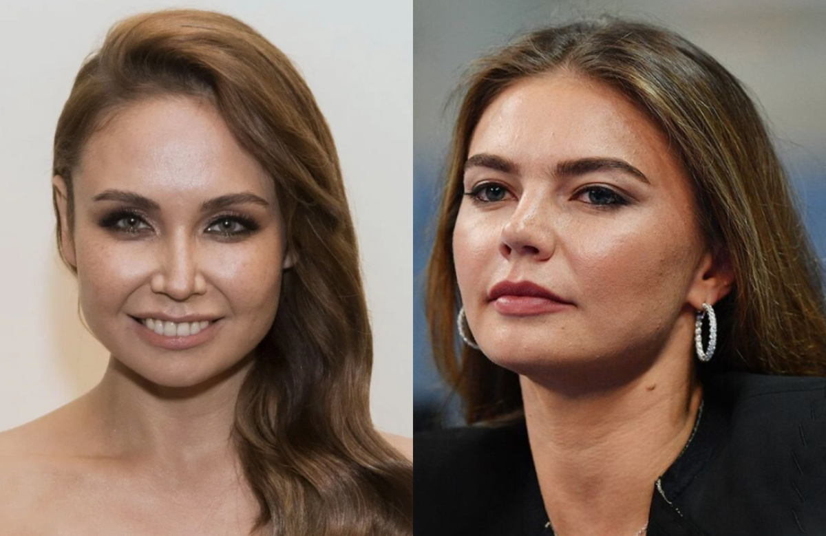 на фото слева Ляйсан Утяшева, справа Алина Кабаева 