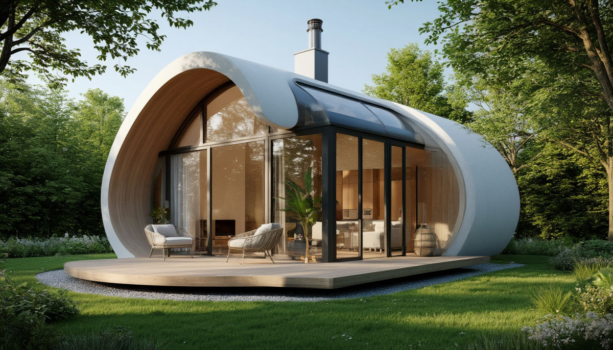 Дом будущего для небольшой семьи