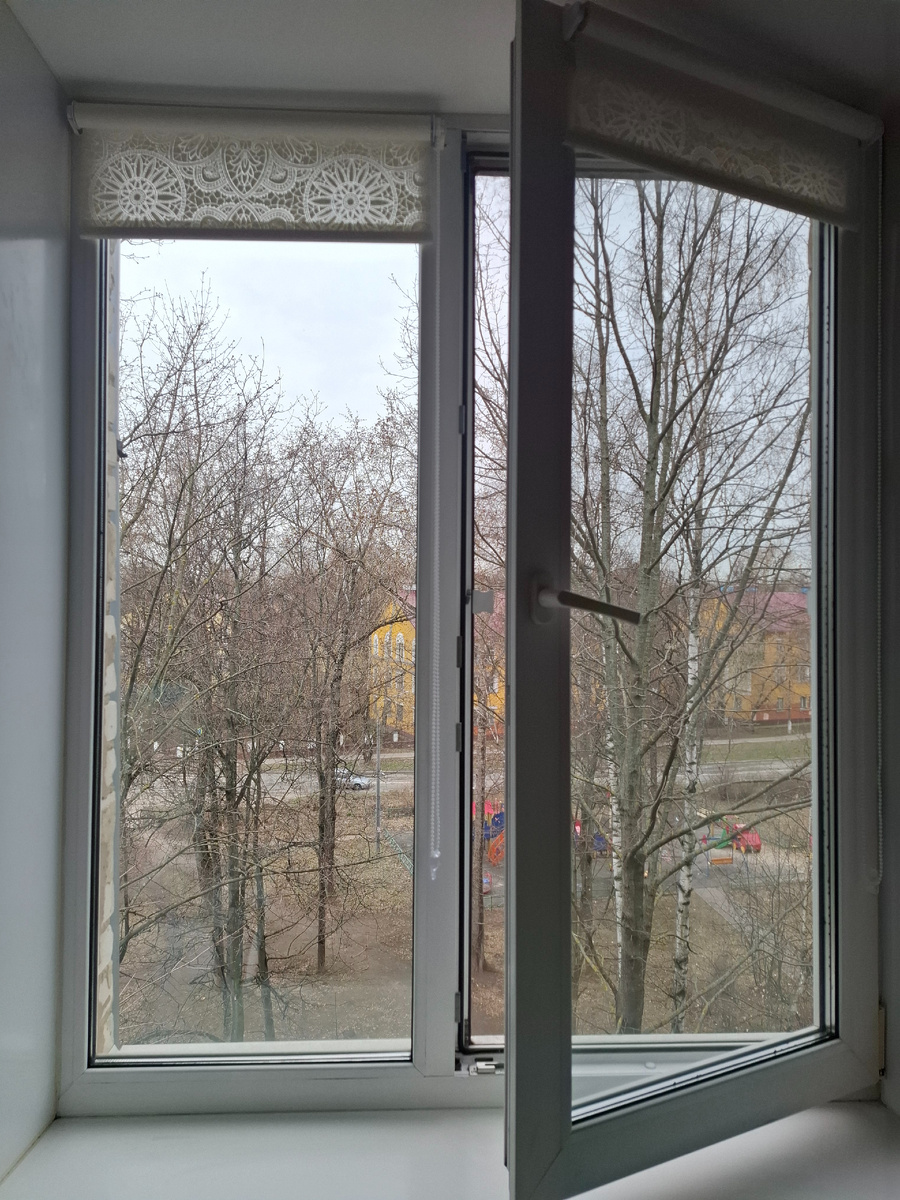 Чистое окно.