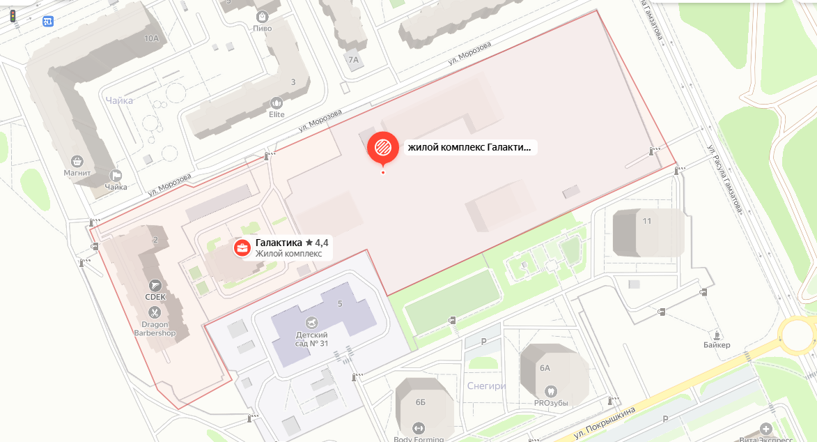 Взято с сервиса Яндекс.Карты