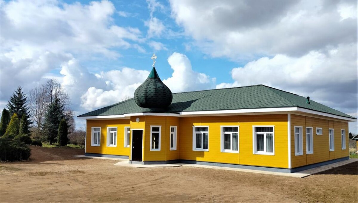 Строительство братского корпуса завершили на родине патриарха Тихона
Фото: из Telegram-канала Олега Лебедева