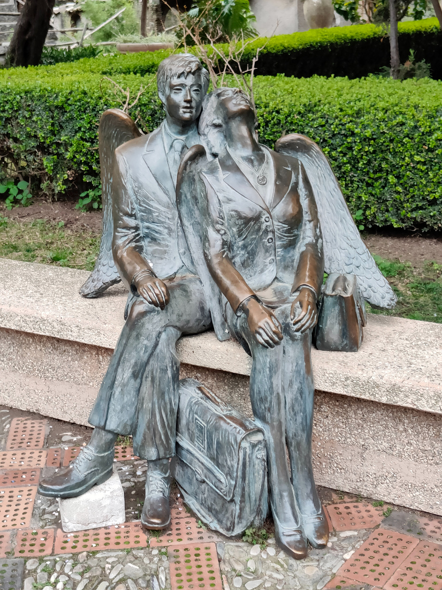 Ангелы. Таурмина.Сицилия. март 2025