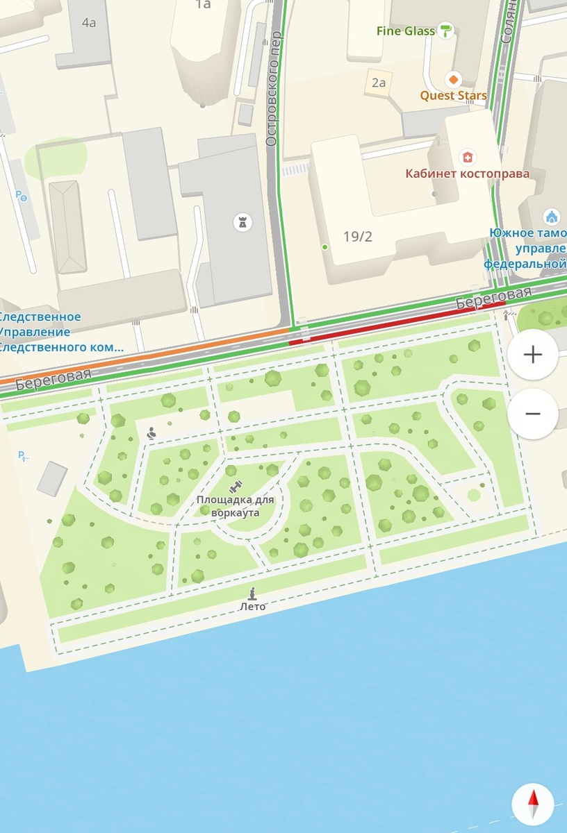 Традиционное место утренних субботних стартов 5 вëрст в Ростове-на-Дону