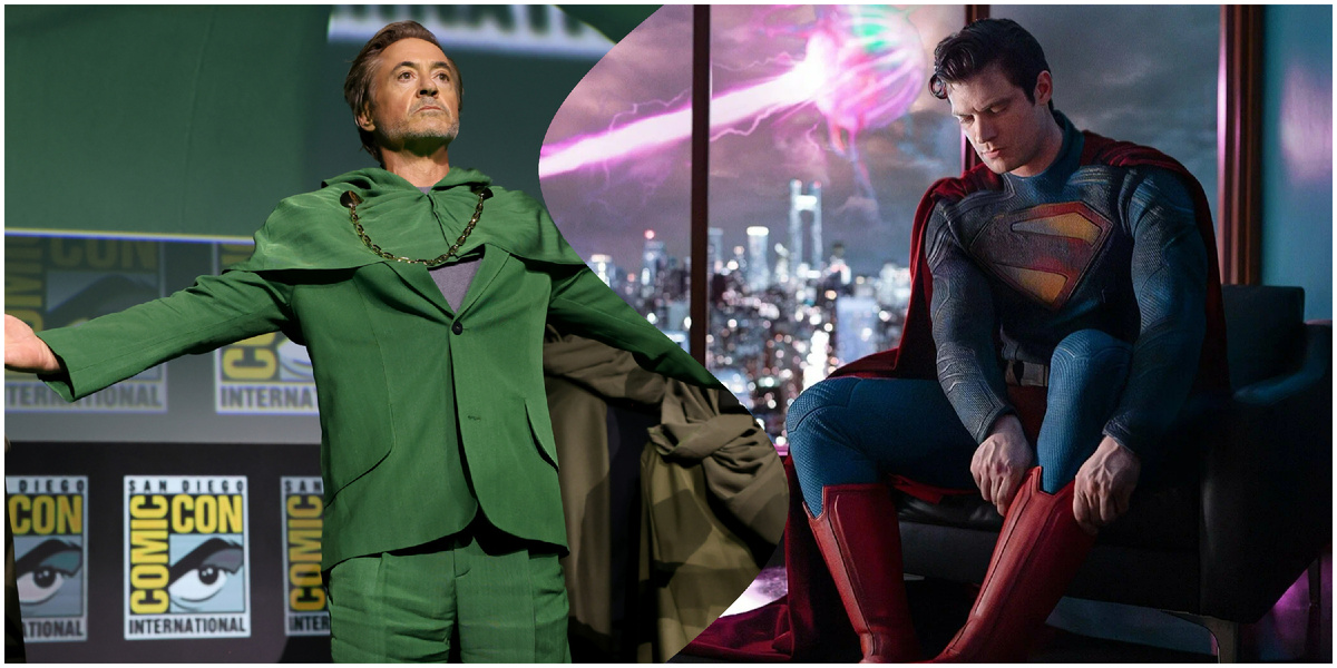 Триумфальный анонс каста Роберта Дауни младшего на роль Доктора Дума и первый официальный взгляд на Супермена в исполнении Дэвида Коренсвета