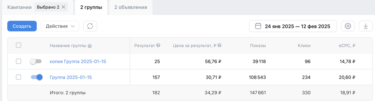 Цель - увеличение подписчиков