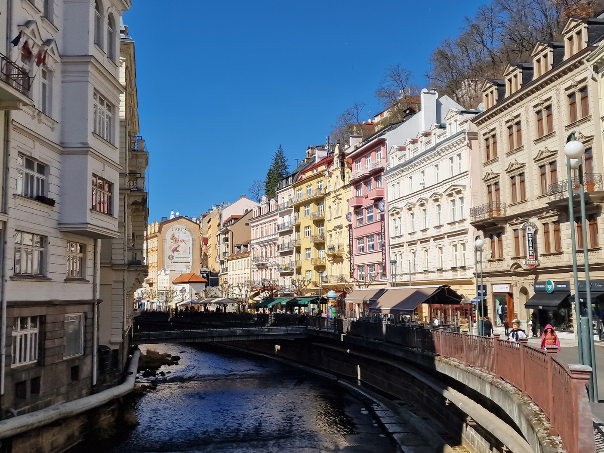 фото автора: река Тепла и Карловы Вары