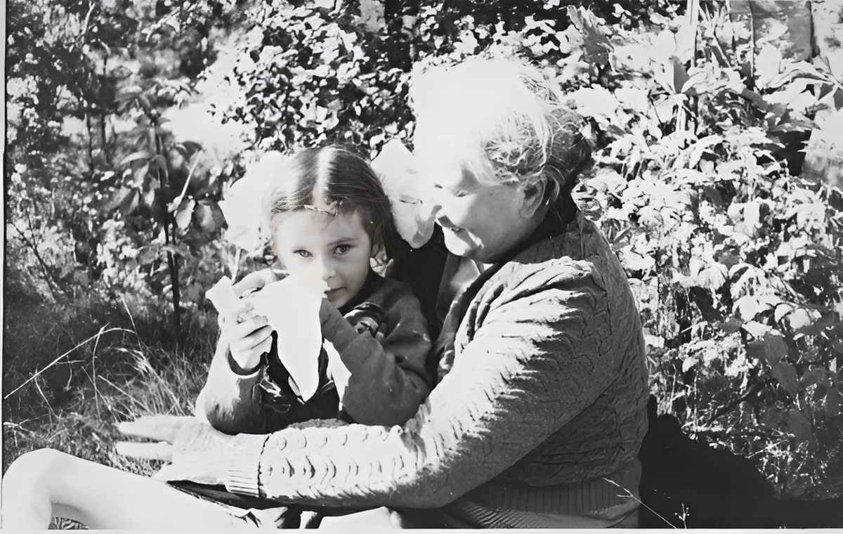 Я и тетя Аня.