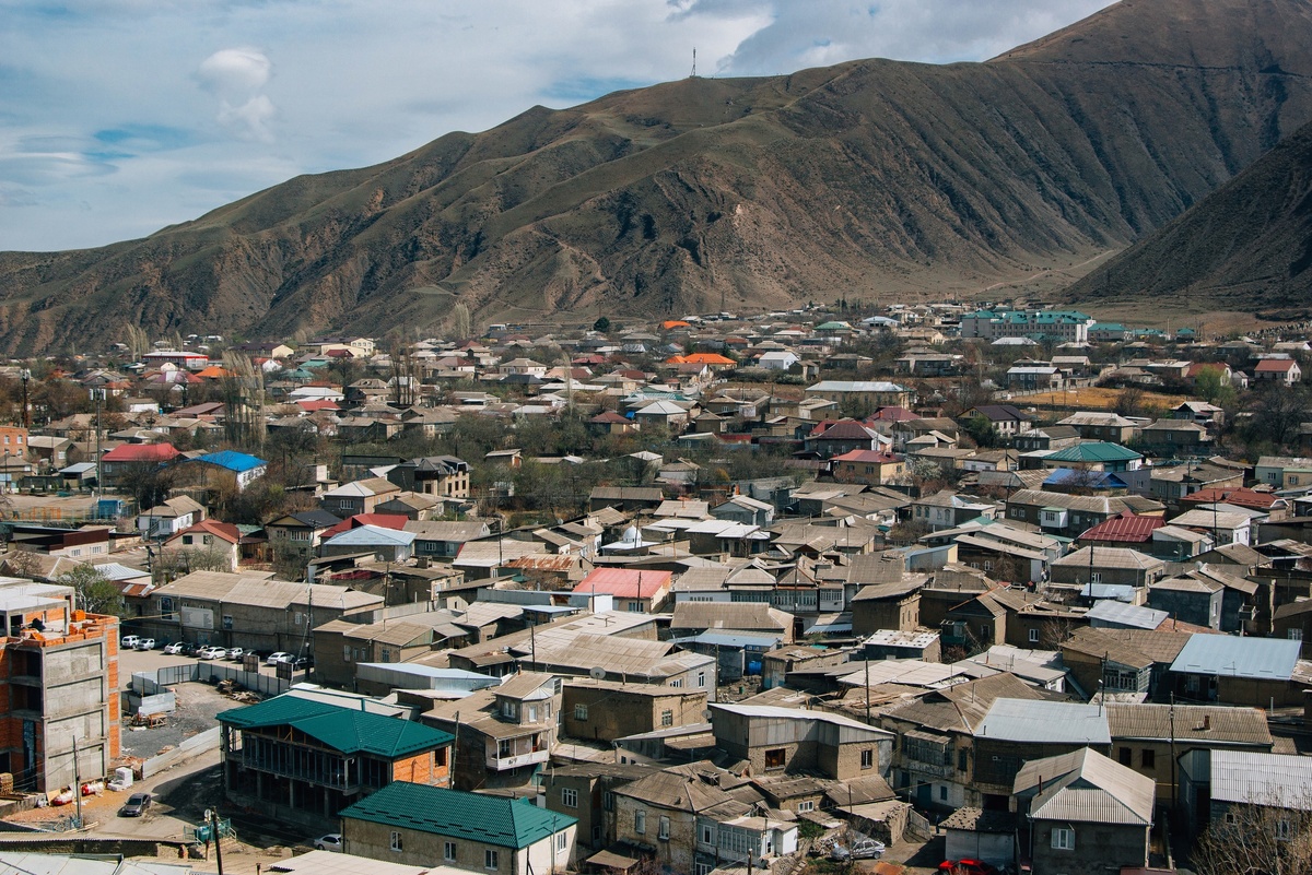 город сверху