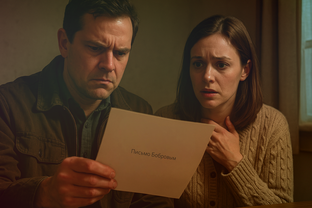 Бобровы получили странное письмо
