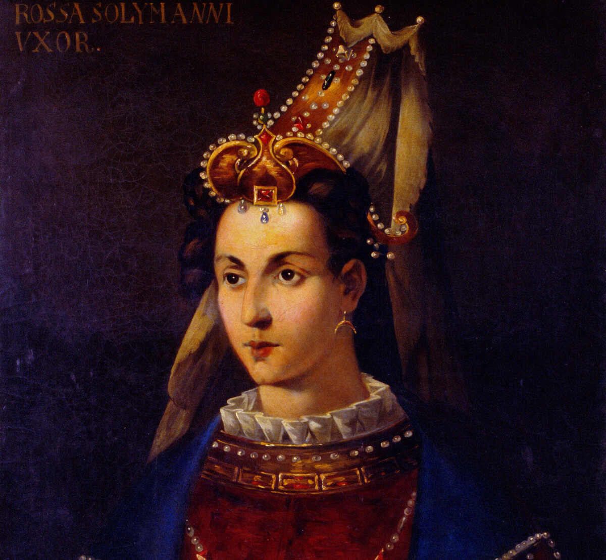 Портрет Хюррем, был выставлен в музее Топкапы