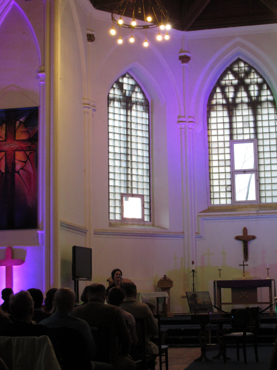 Перед концертом в Ангиканском соборе