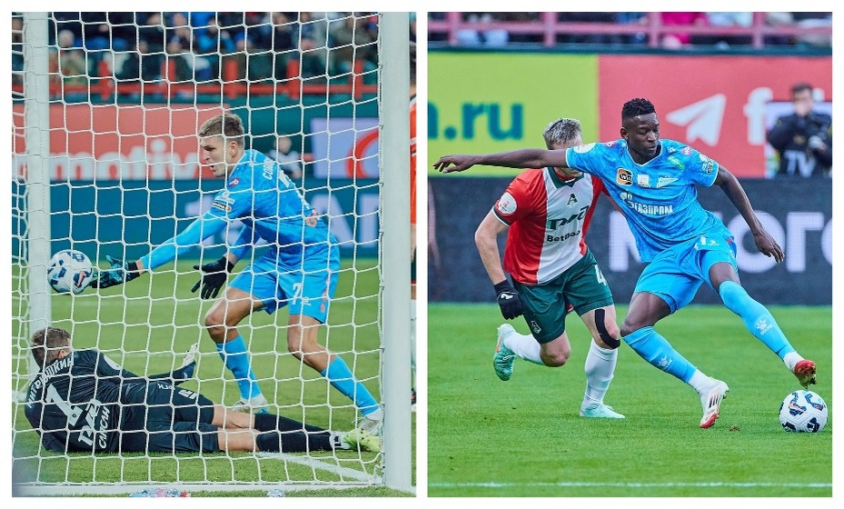    «Локомотив» и «Зенит» сыграли вничью. Фото: Соцсети ФК «Зенит»