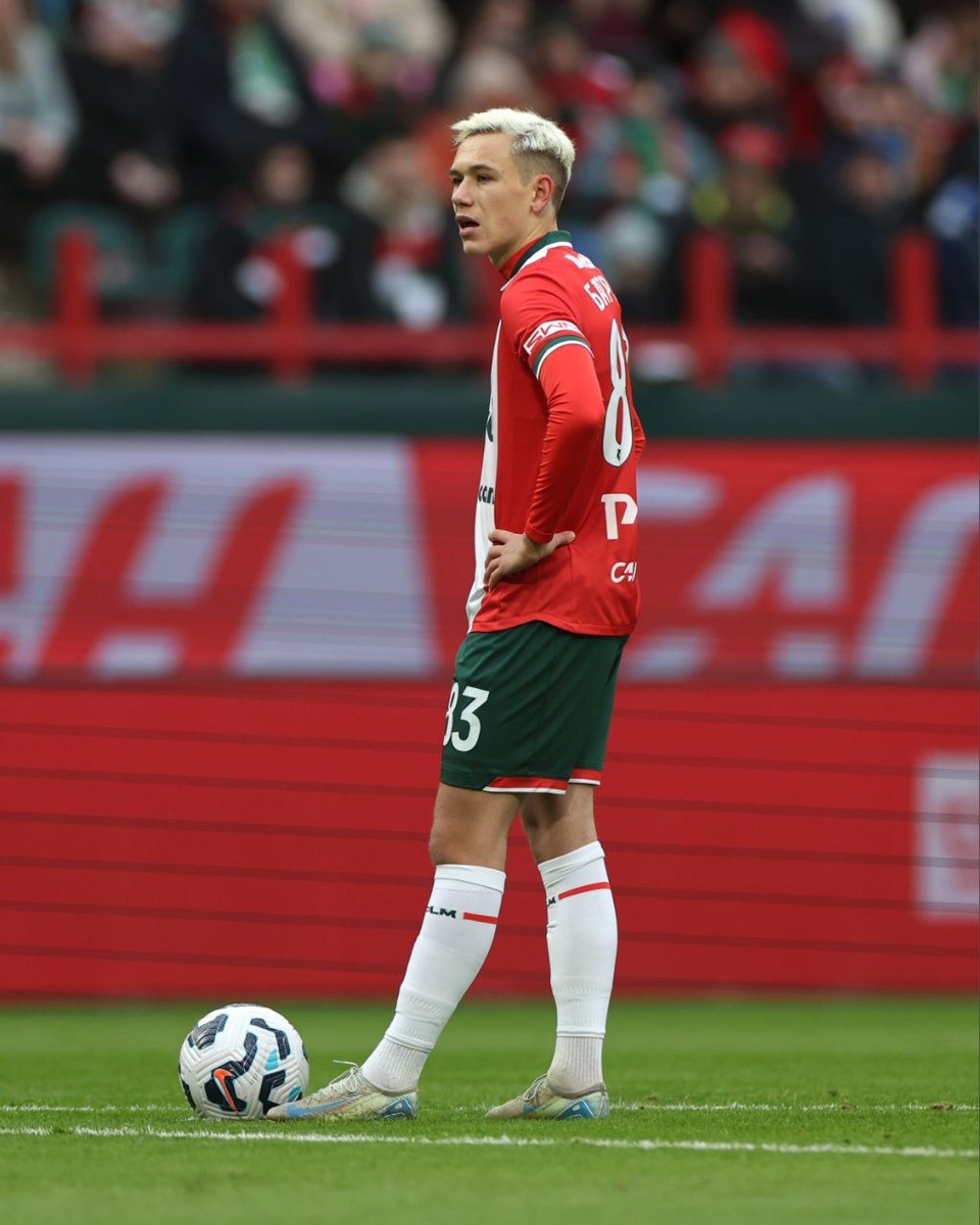 Батраков отличился в игре с "Зенитом". Фото тг-канал "Локомотива"