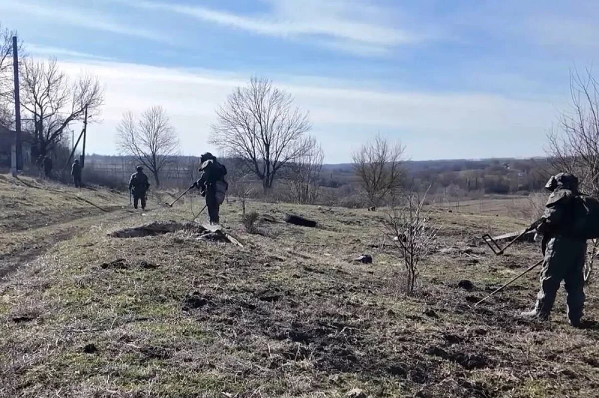    Хинштейн сообщил о частичном разминировании Большесолдатского района