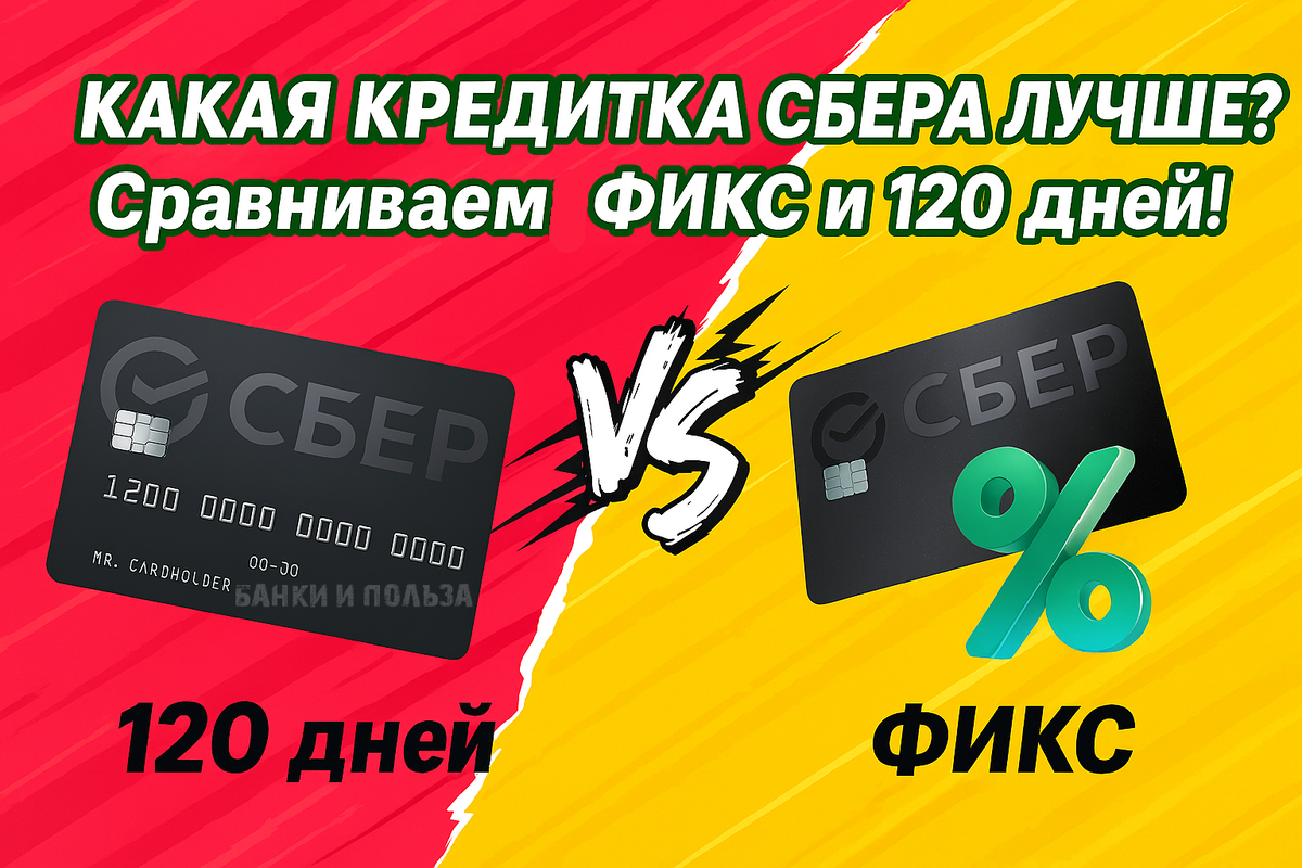 Сравнение кредитных карт СБЕРА