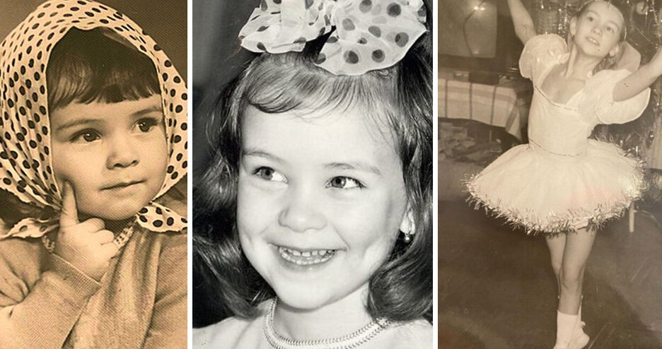 Нонна Гришаева в детстве