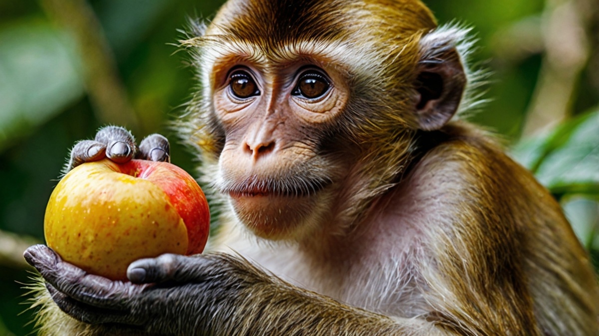 Правильное питание — залог здоровья и долголетия мартышек