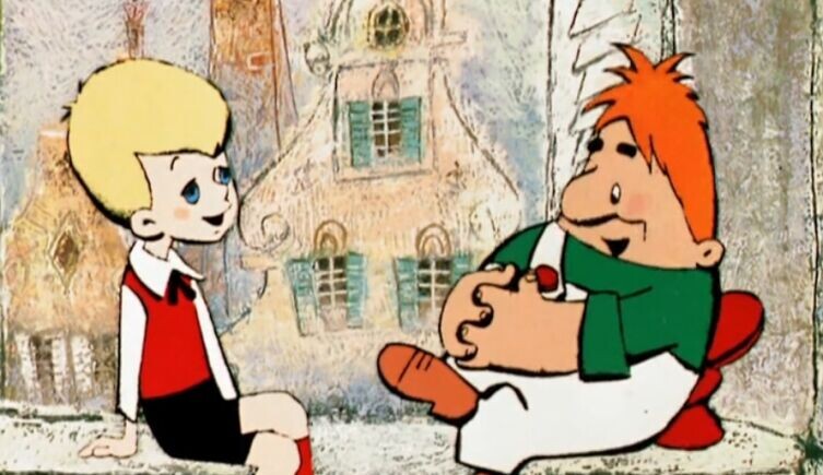     Кадр из мультфильма «Малыш и Карлсон», студия «Союзмультфильм», 1968 г.