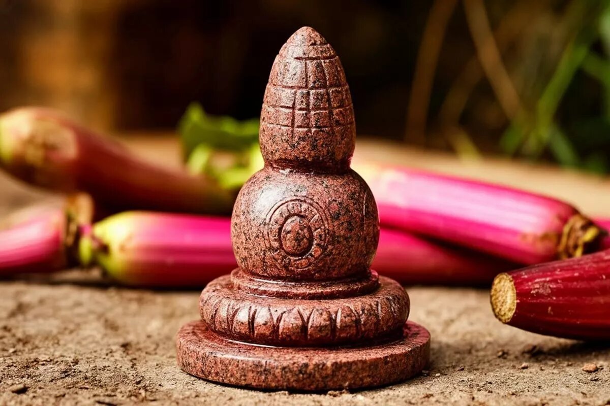 Ревень благородный (Rheum nobile) индусам напоминает лингам – коническую фигурку, символизирующую производящие силы древних богов.
Фото: Нейросеть shedevrum.ai