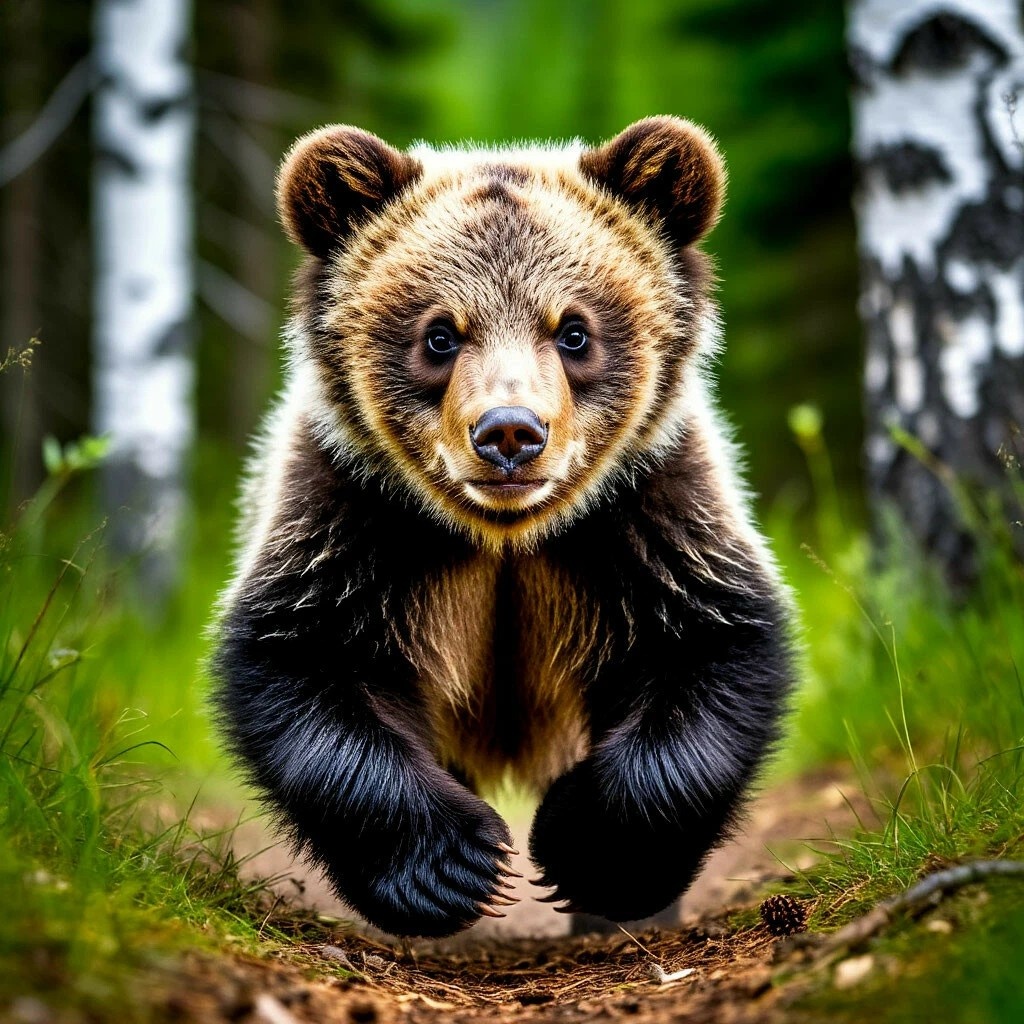 Медвежонок (ии шедеврум) 