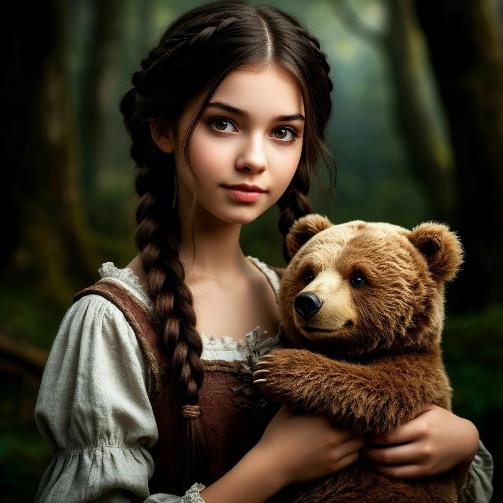 Мишутка (ии шедеврум) 