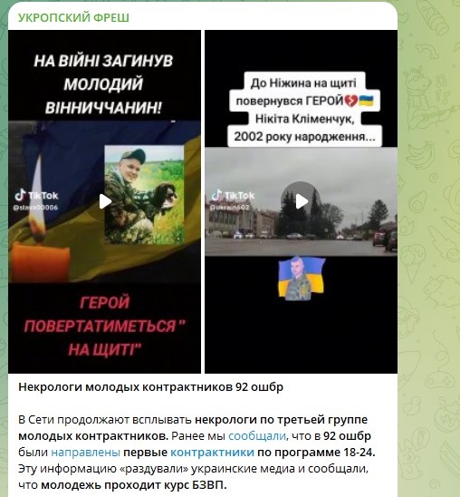    Скриншот: Telegram/dillfrash