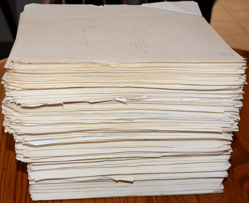 Рукопись романа "Оно"